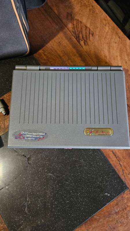 SunRace The Hyperbook 3000 Series + Canon Bubblejet Printer BJ 10 SX