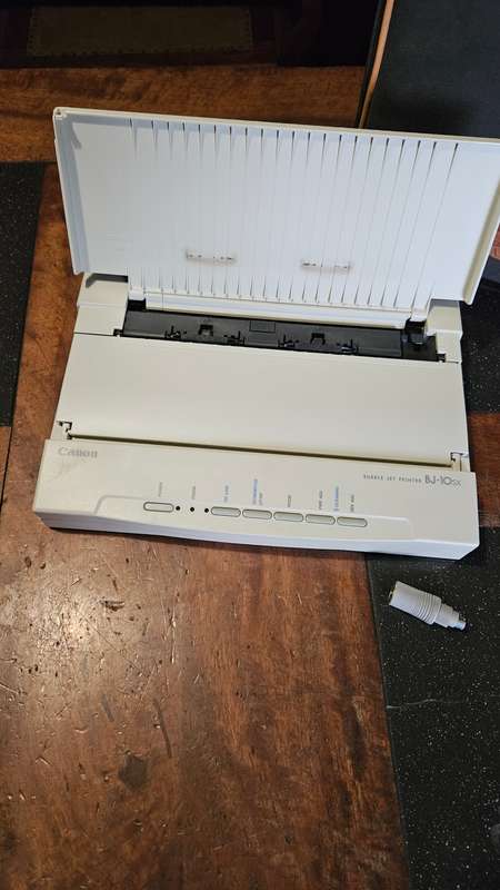 SunRace The Hyperbook 3000 Series + Canon Bubblejet Printer BJ 10 SX