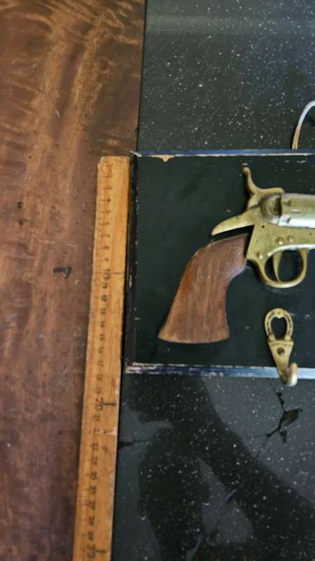 Man Cave Bar Related Solid Casted Brass Colt 31 on Plaque