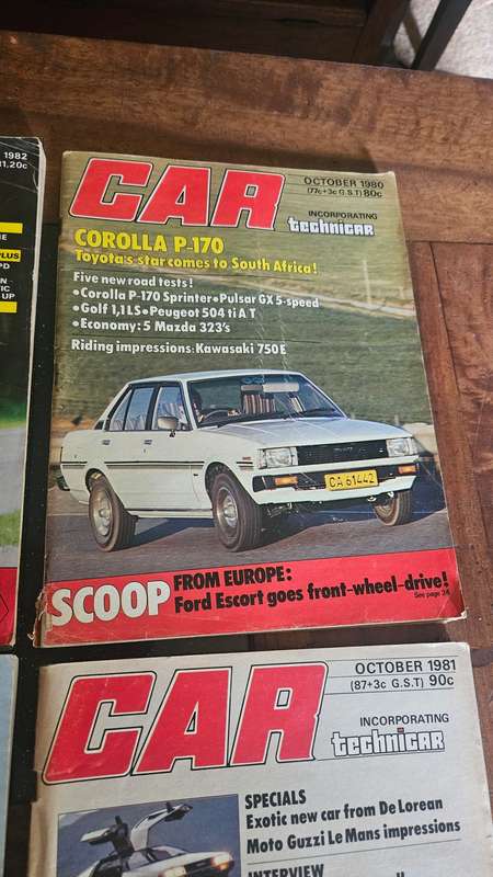 " RESERVED FOR Vitesh" Five Car Magazines