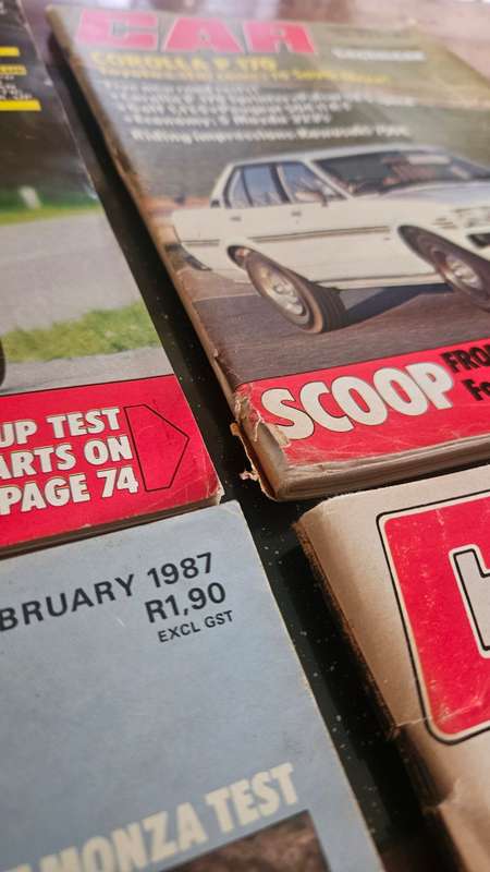 " RESERVED FOR Vitesh" Five Car Magazines