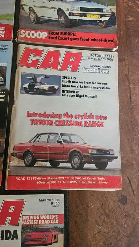 " RESERVED FOR Vitesh" Five Car Magazines