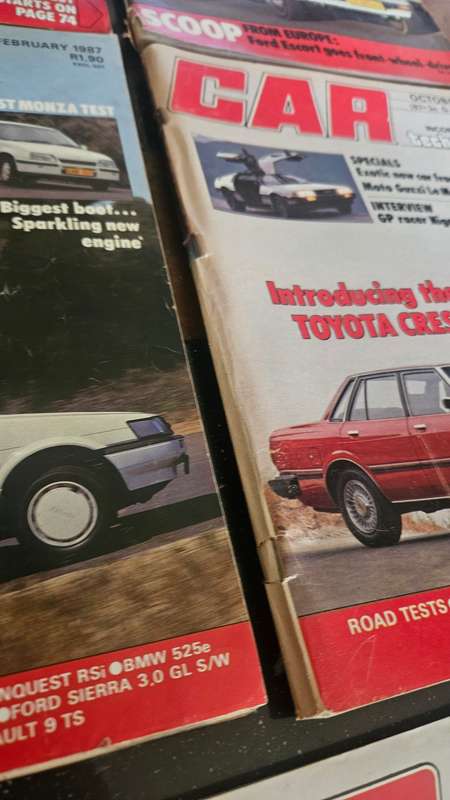 " RESERVED FOR Vitesh" Five Car Magazines