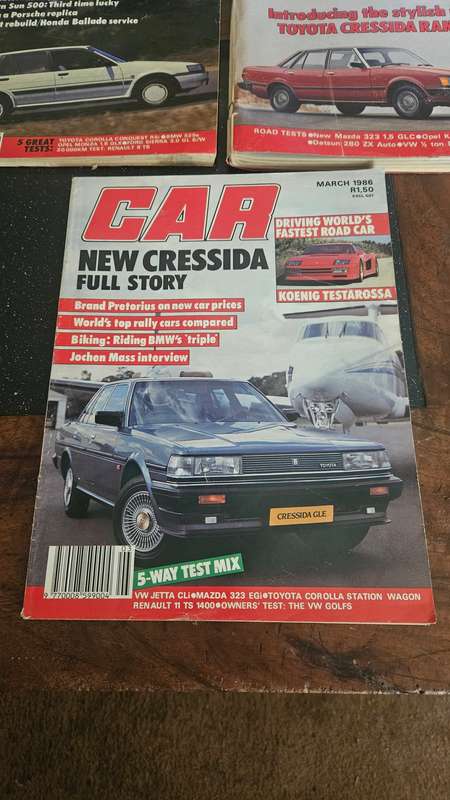 " RESERVED FOR Vitesh" Five Car Magazines