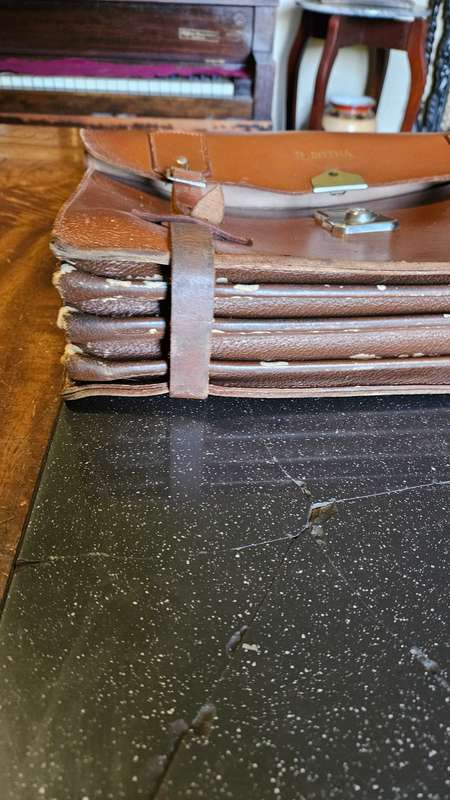 Vintage Leather Briefcase