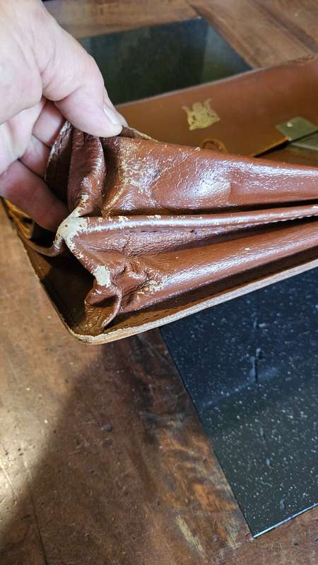 Vintage Leather Briefcase