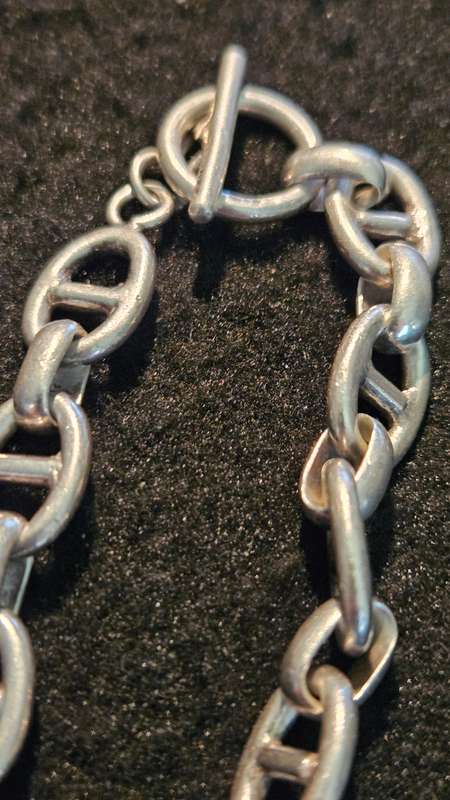 Beautiful & Heavy Silver 925 Bracelet