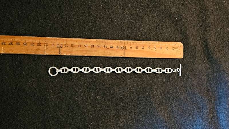 Beautiful & Heavy Silver 925 Bracelet