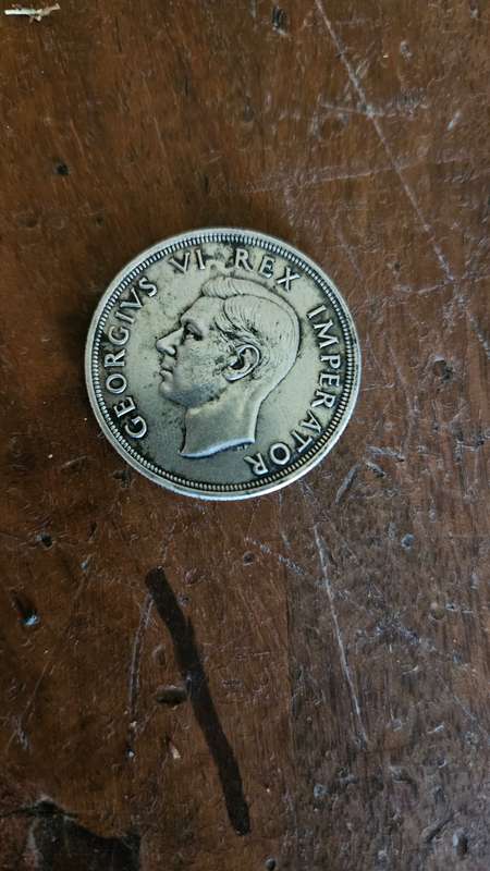 1947 5 Shilling Coin