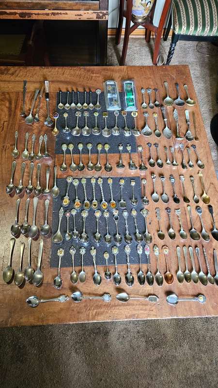Huge Collectable Teaspoon Lot