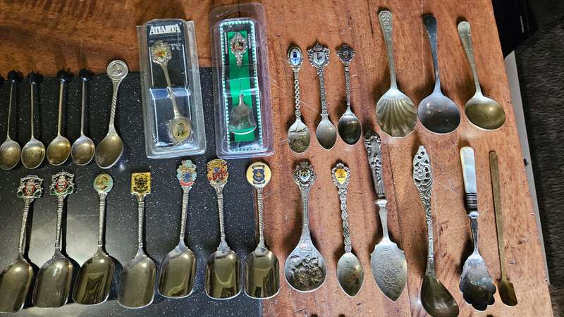 Huge Collectable Teaspoon Lot