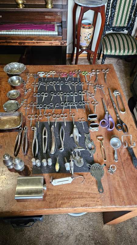 Vintage Dental & Scissors Lot Plus More
