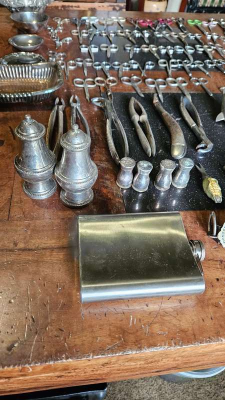 Vintage Dental & Scissors Lot Plus More