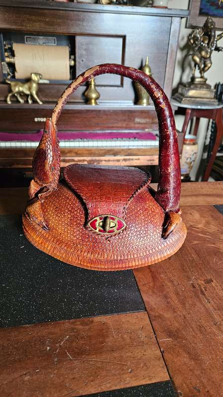 Vintage Armadillo Purse