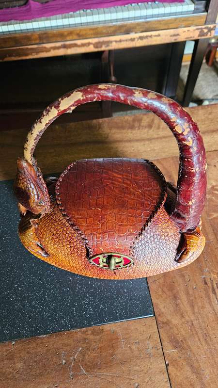 Vintage Armadillo Purse