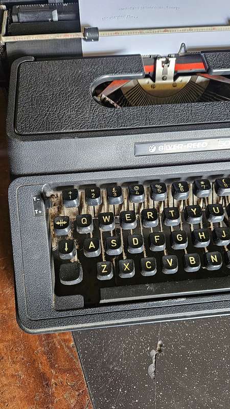 "Reserved for JasonBBAccount"  Reed 500 Typewriter