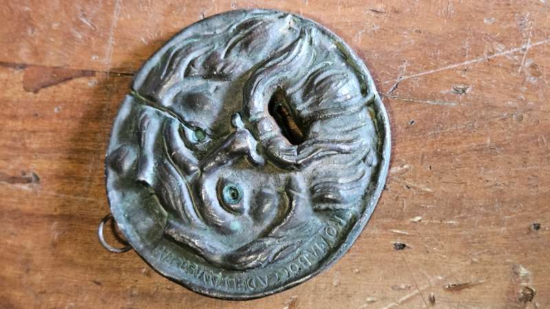 Vintage Medallion Roma Bocca. "The Mouth of Truth"