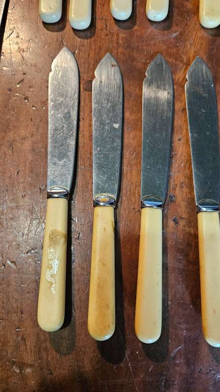 Vintage Bone Handle Knives