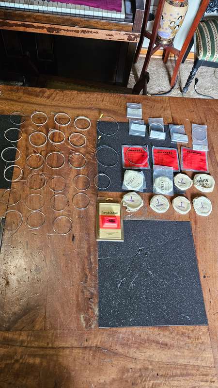 Various Unused Guitar Strings
