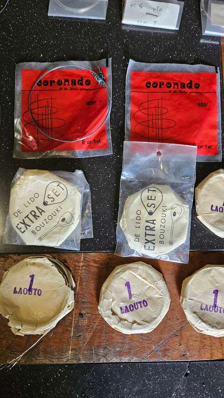 Various Unused Guitar Strings