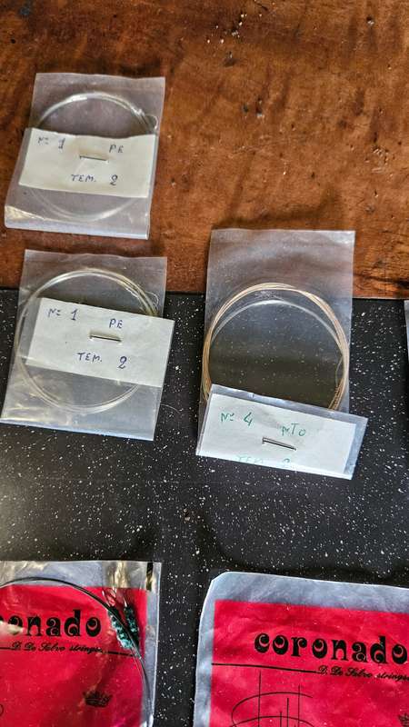 Various Unused Guitar Strings