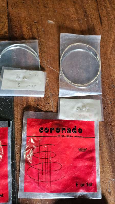 Various Unused Guitar Strings