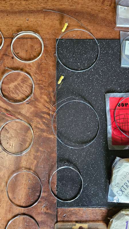 Various Unused Guitar Strings