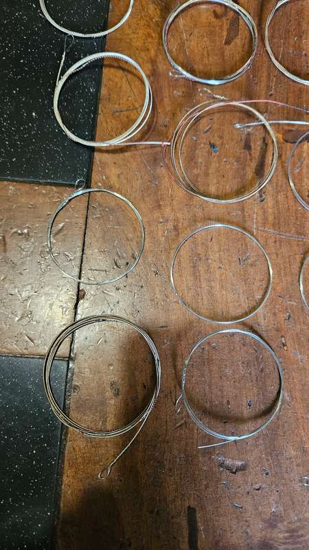 Various Unused Guitar Strings