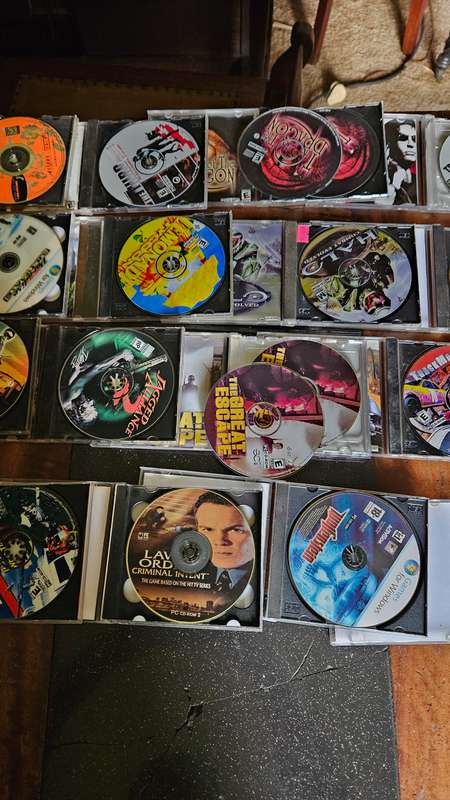 Vintage PC Games Lot