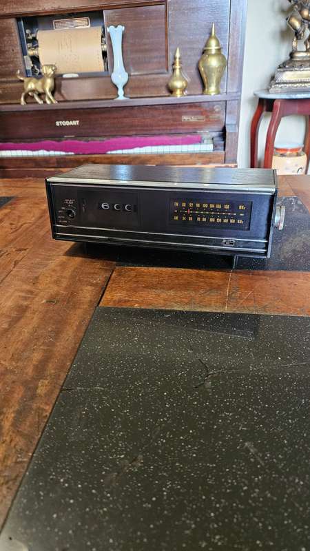 Vintage Bedside Radio.