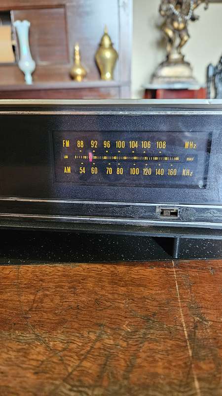 Vintage Bedside Radio.