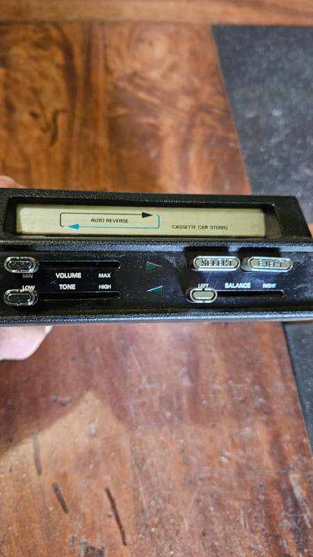 Vintage Car Cassette Player