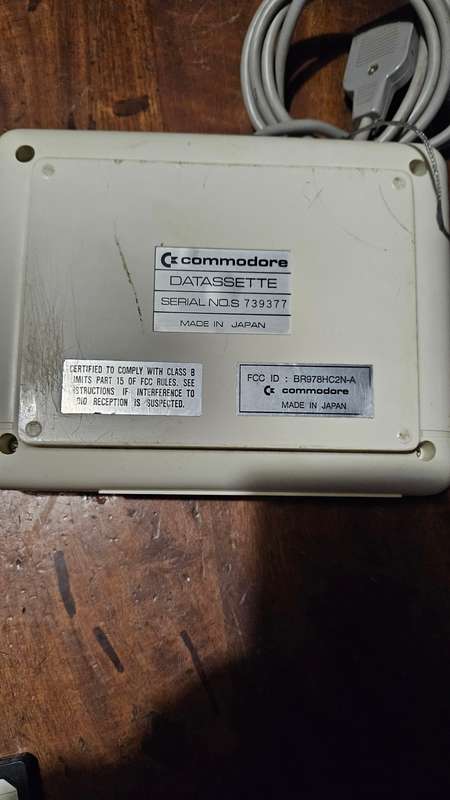 Comodore Tape Player