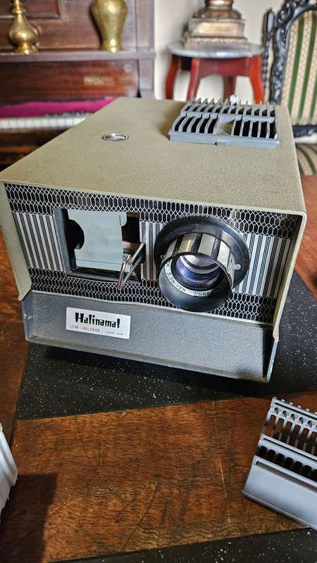Slide Projector Plus Accessories