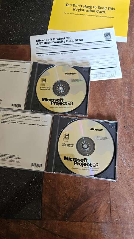 Norton Utilities & Microsoft Project 98