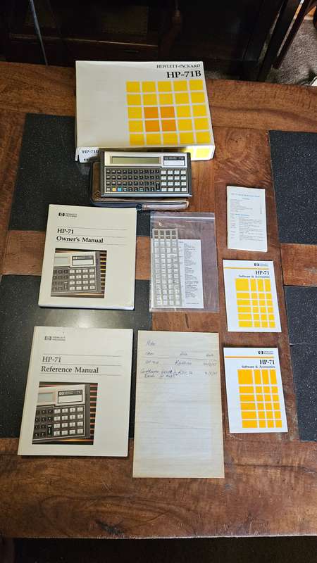 Hewlett Packard 71 B