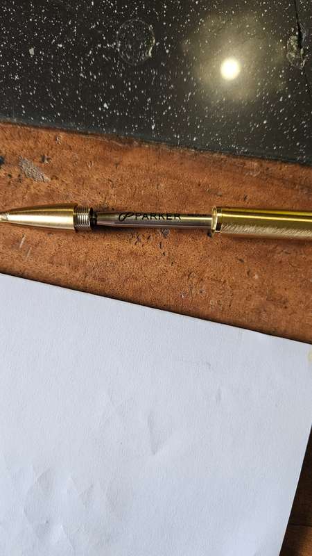 Parker Gold Tone Pen & Pencil Set
