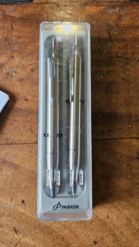 Parker Stainless Steel Pen & Pencil set