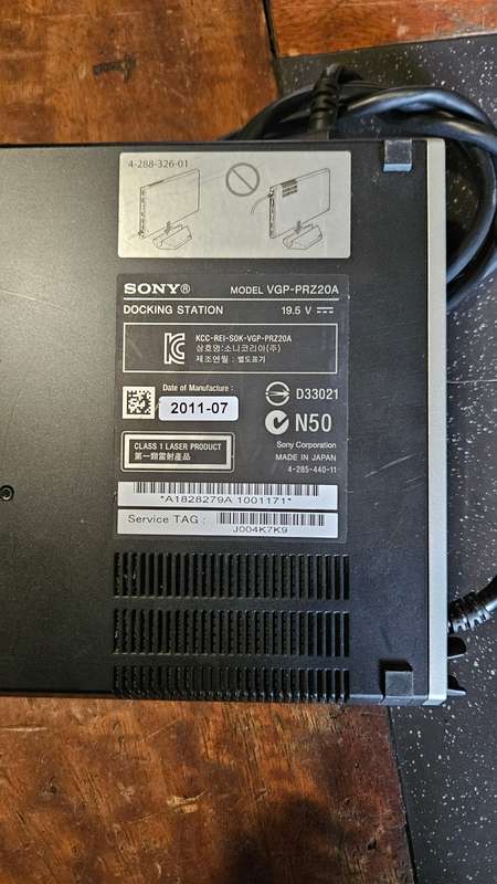 Sony Docking Station