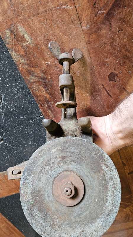 Antique Bench Grinder