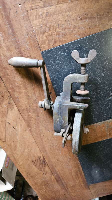 Antique Bench Grinder