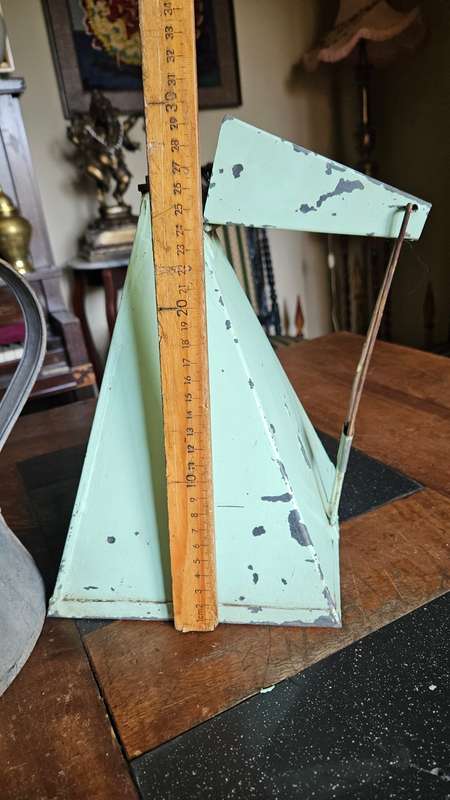 Antique Oil Dispenser plus Galvanised Pitcher