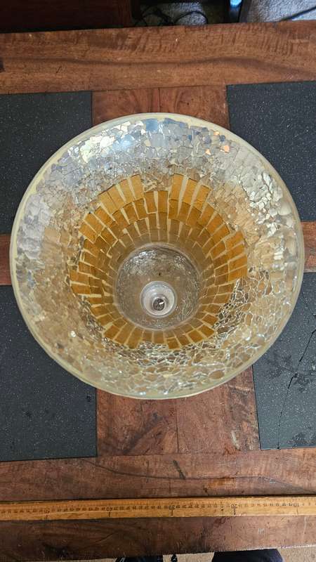 Beautiful Large Mosaic Glass Vase