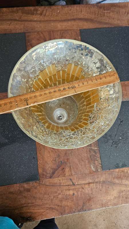 Beautiful Large Mosaic Glass Vase
