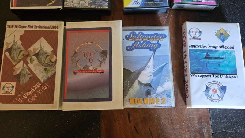 Game Fishing VHS Tapes