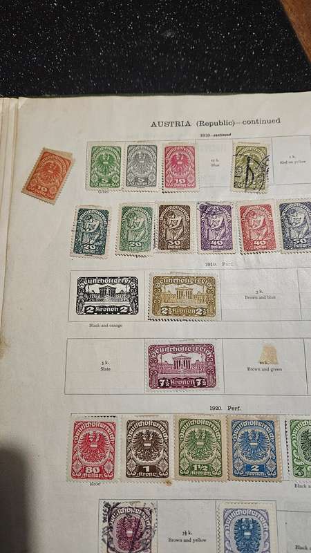 Stanely Gibbons 1915 Voll 2. The Ideal Postage Stamp Album