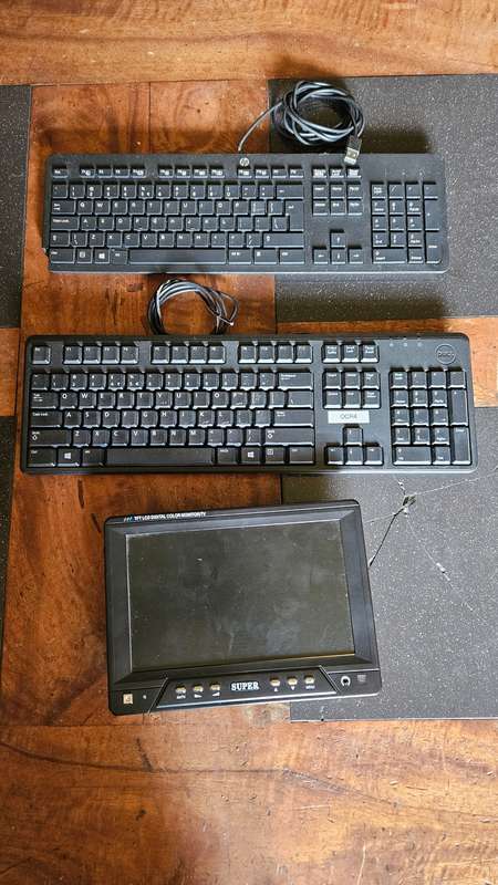 Keyboards plus Monitor