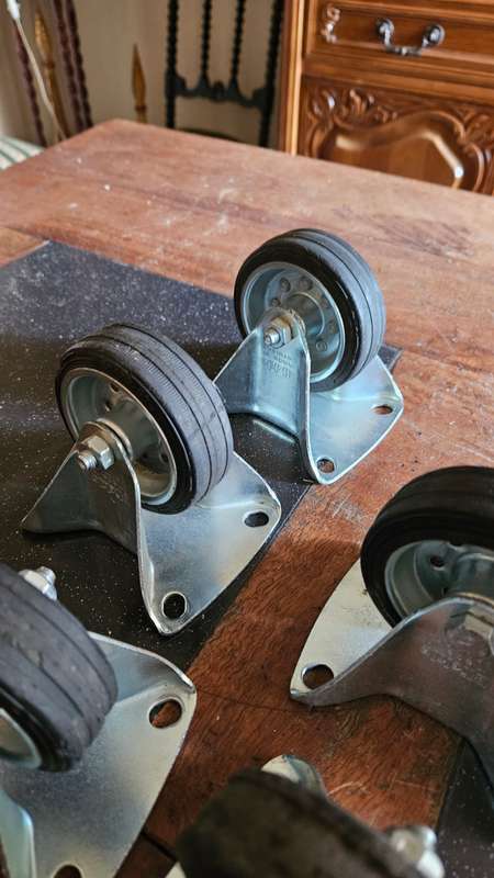 Set of 6 Castor Wheels