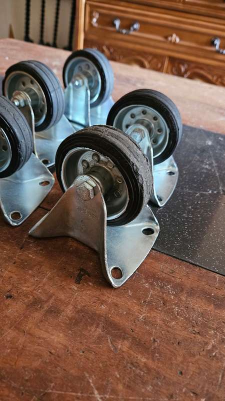 Set of 6 Castor Wheels