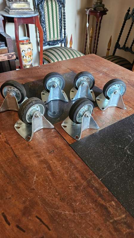 Set of 6 Castor Wheels